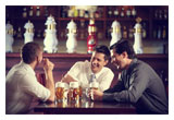 Sharing a beer
