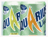 Aquarius Vive soft drink
