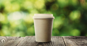 Bagasse coffee cup