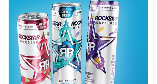 PepsiCo launches hemp-infused Rockstar Energy drink